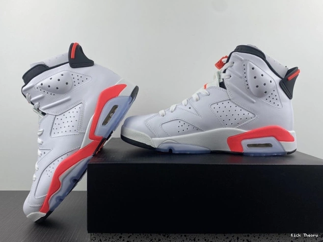 Kicktheory (2014) Jordan Infrared White Retro 384664-123 6 0804